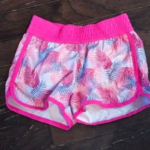 Orageous hot pink patterned shorts size 7